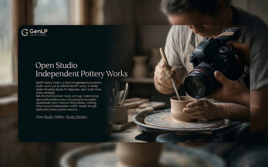 Open Studio Independent Pottery Works: Self-directed functional bowls and mugs created during open studio practice hours, utilizi